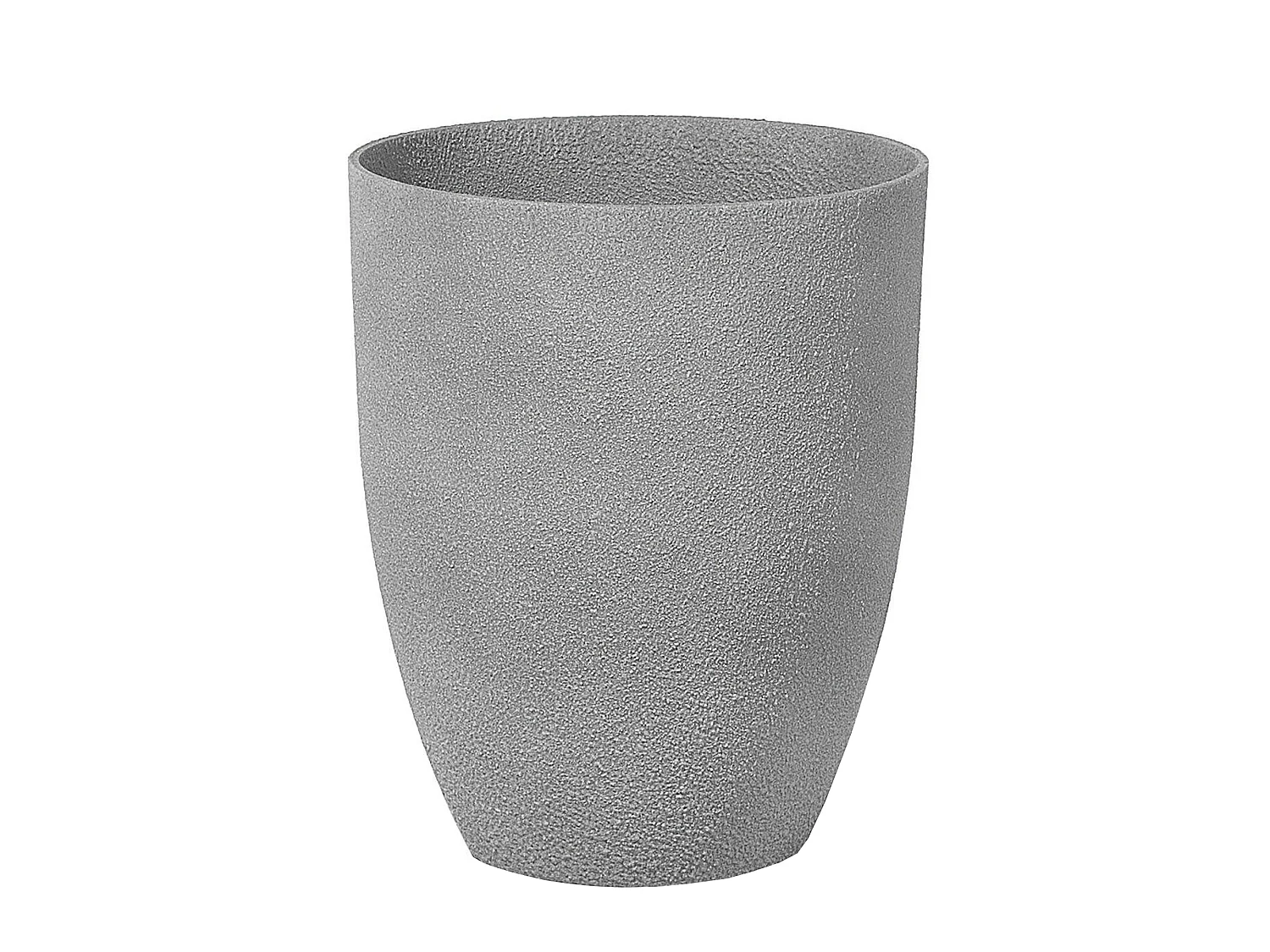 Lot de 2 pots de fleurs CROTON 35 cm Gris