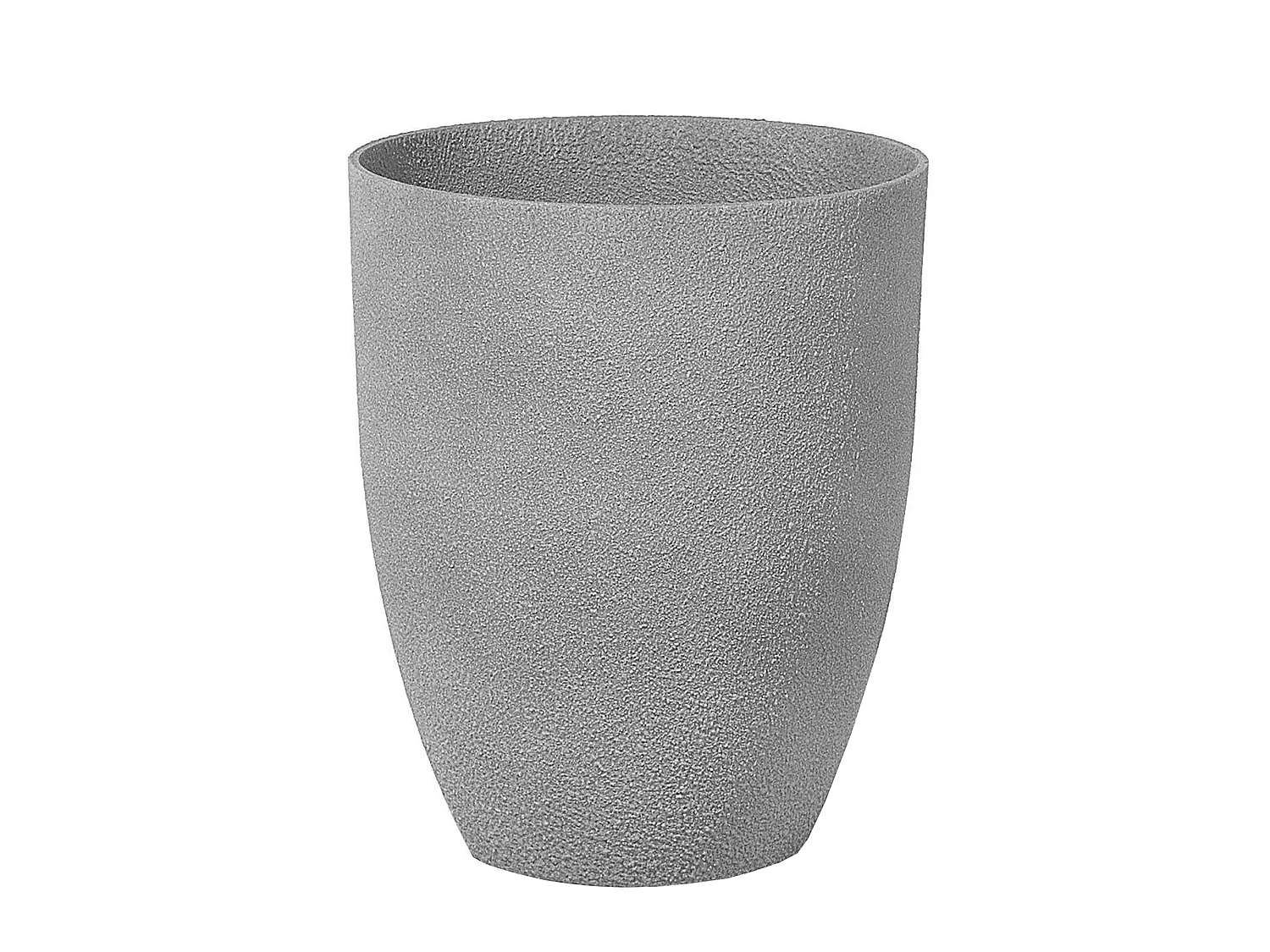 Lot de 2 pots de fleurs CROTON 35 cm Gris