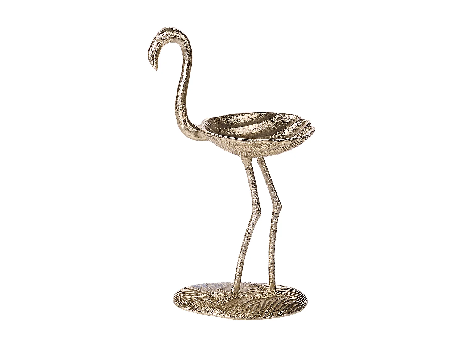 Acessório decorativo Flamingo SANEN Metal Dourado