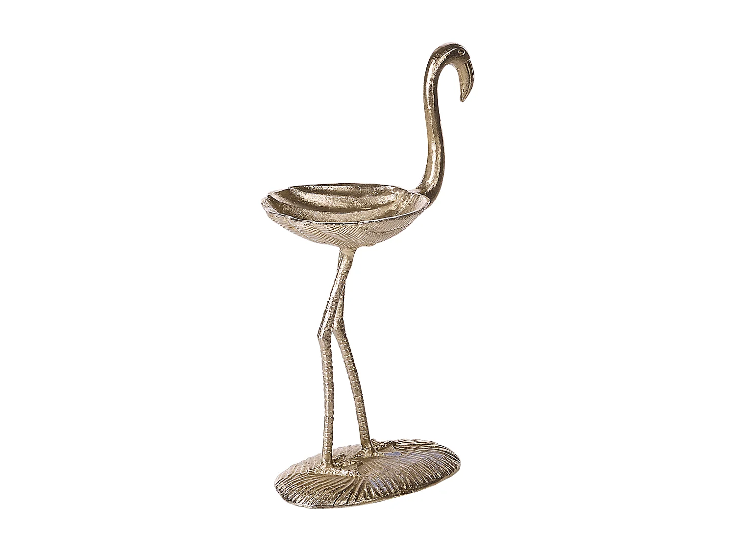 Acessório decorativo Flamingo SANEN Metal Dourado