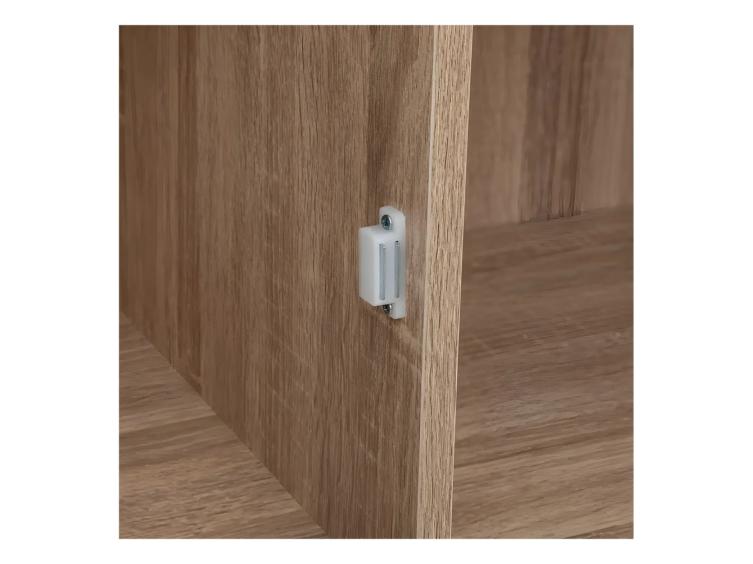 Buffet 2 Portes & 6 Niches "Aliaj" 114cm Beige