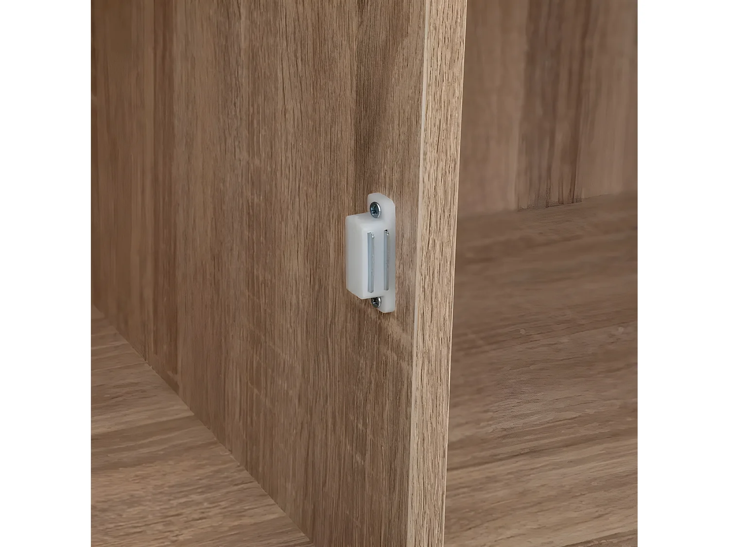 Buffet 2 Portes & 6 Niches "Aliaj" 114cm Beige