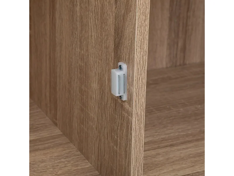 Buffet 2 Portes & 6 Niches "Aliaj" 114cm Beige