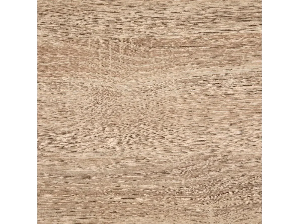 Mesa de Centro Aliaj 1 Gaveta Aço Industrial Preto/Carvalho Claro 100x50 cm