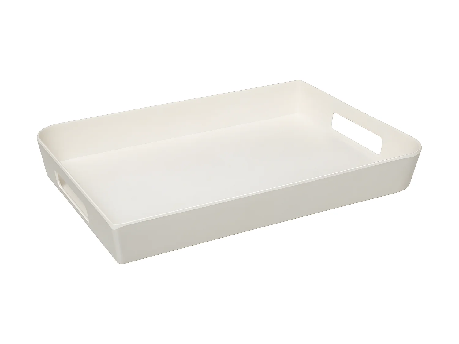 Plateau en Mélamine 35 x 25 cm Blanc