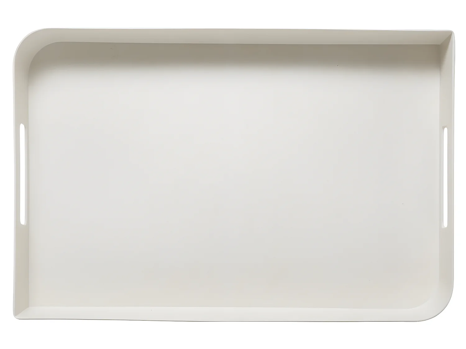 Plateau en Mélamine 45 x 30 cm Blanc