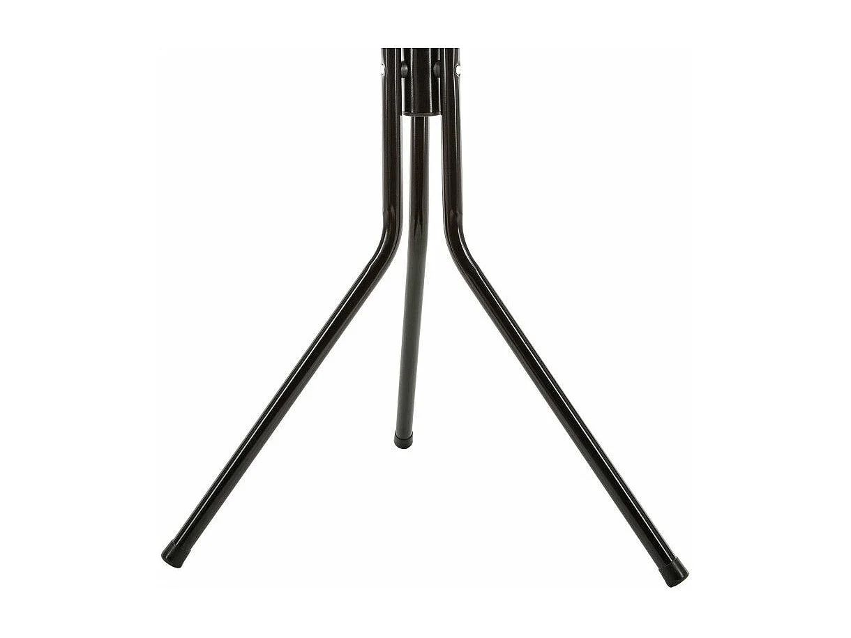 Porte-manteaux 8 Patères en métal noir H 171 cm