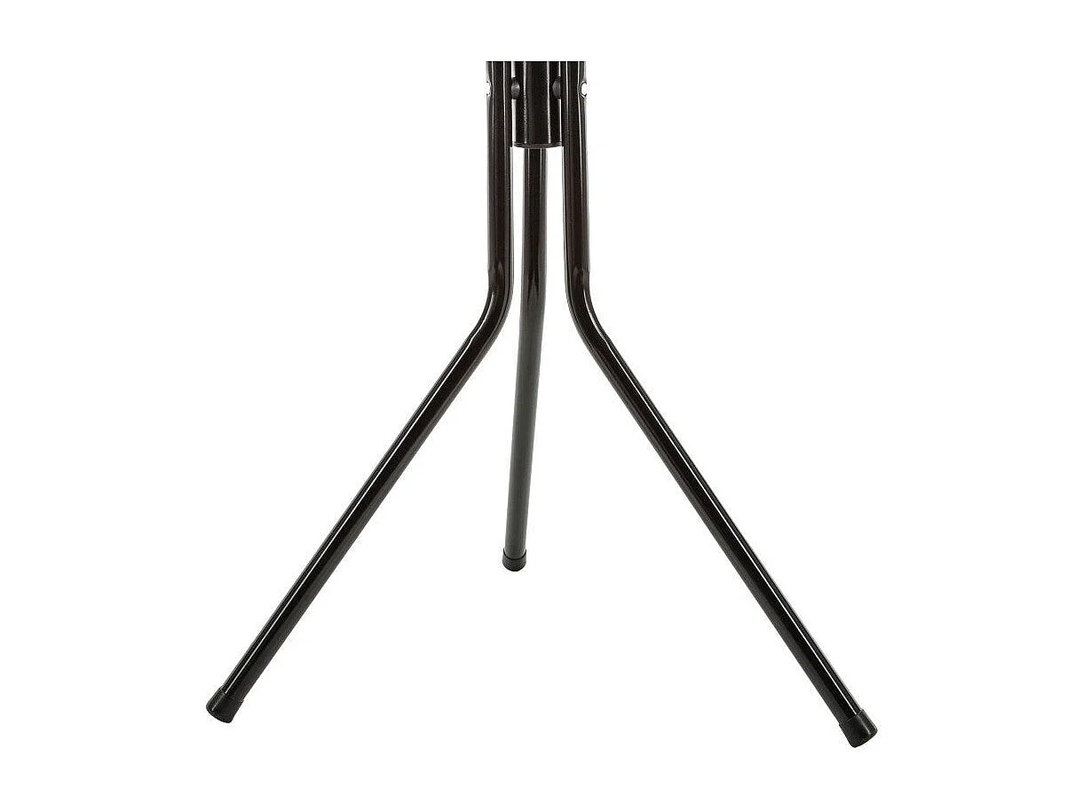 Porte-manteaux 8 Patères en métal noir H 171 cm
