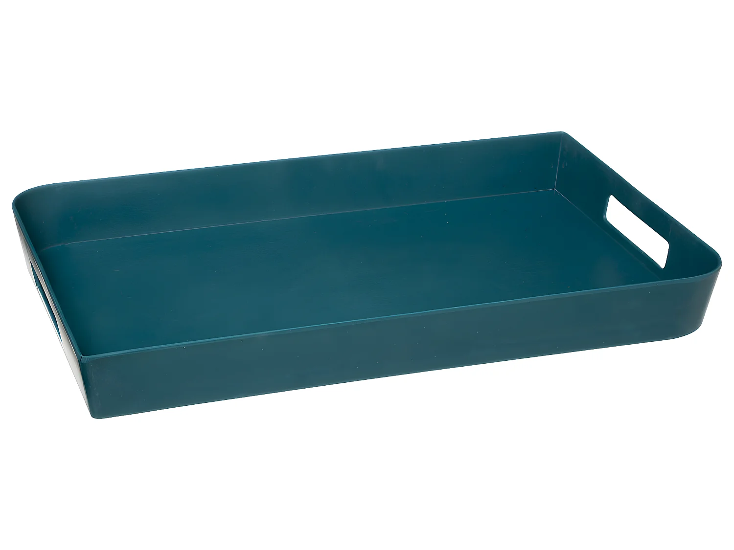 Plateau en Mélamine 45 x 30 cm Bleu pétrole
