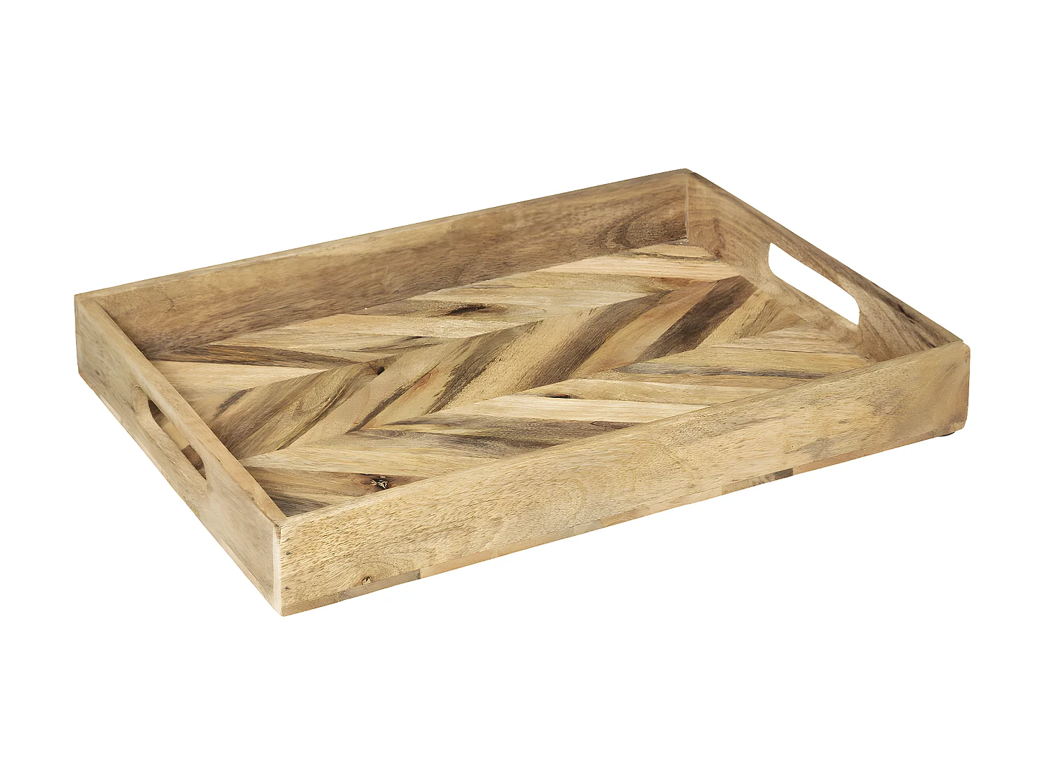 Set de 2 Plateaux en Bois de Manguier