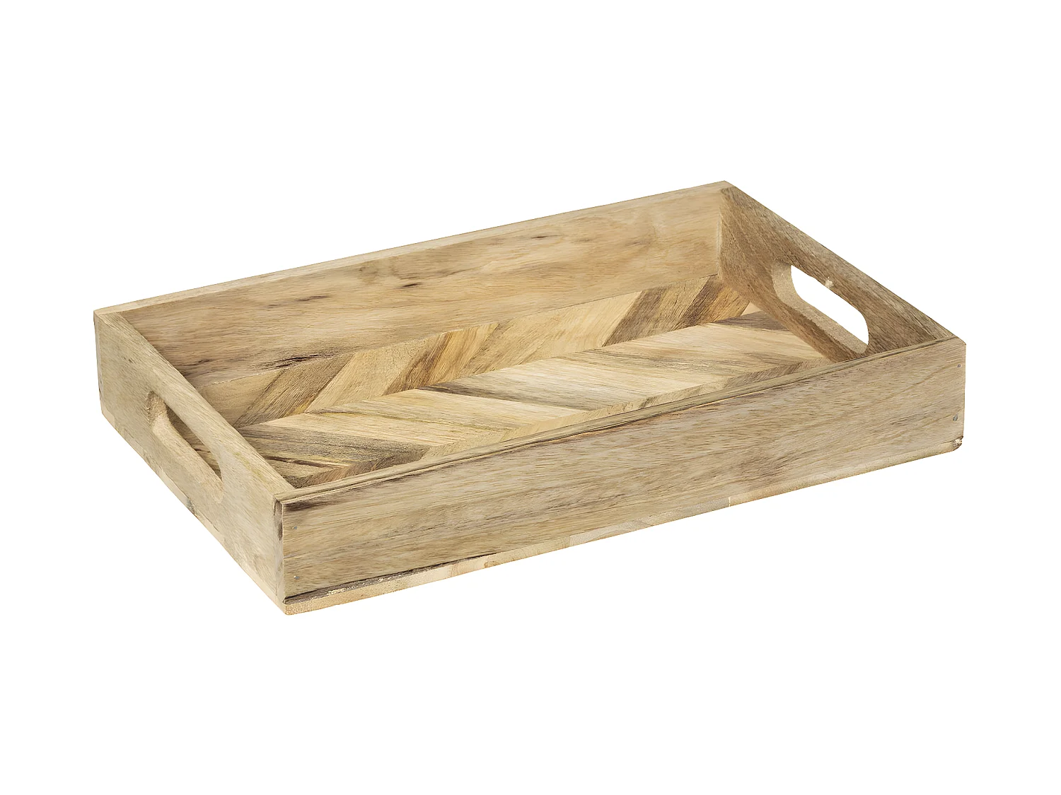 Set de 2 Plateaux en Bois de Manguier