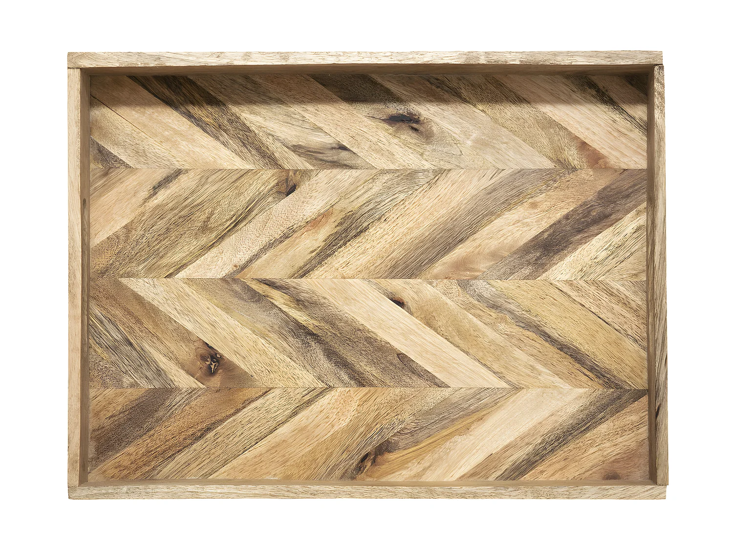 Set de 2 Plateaux en Bois de Manguier