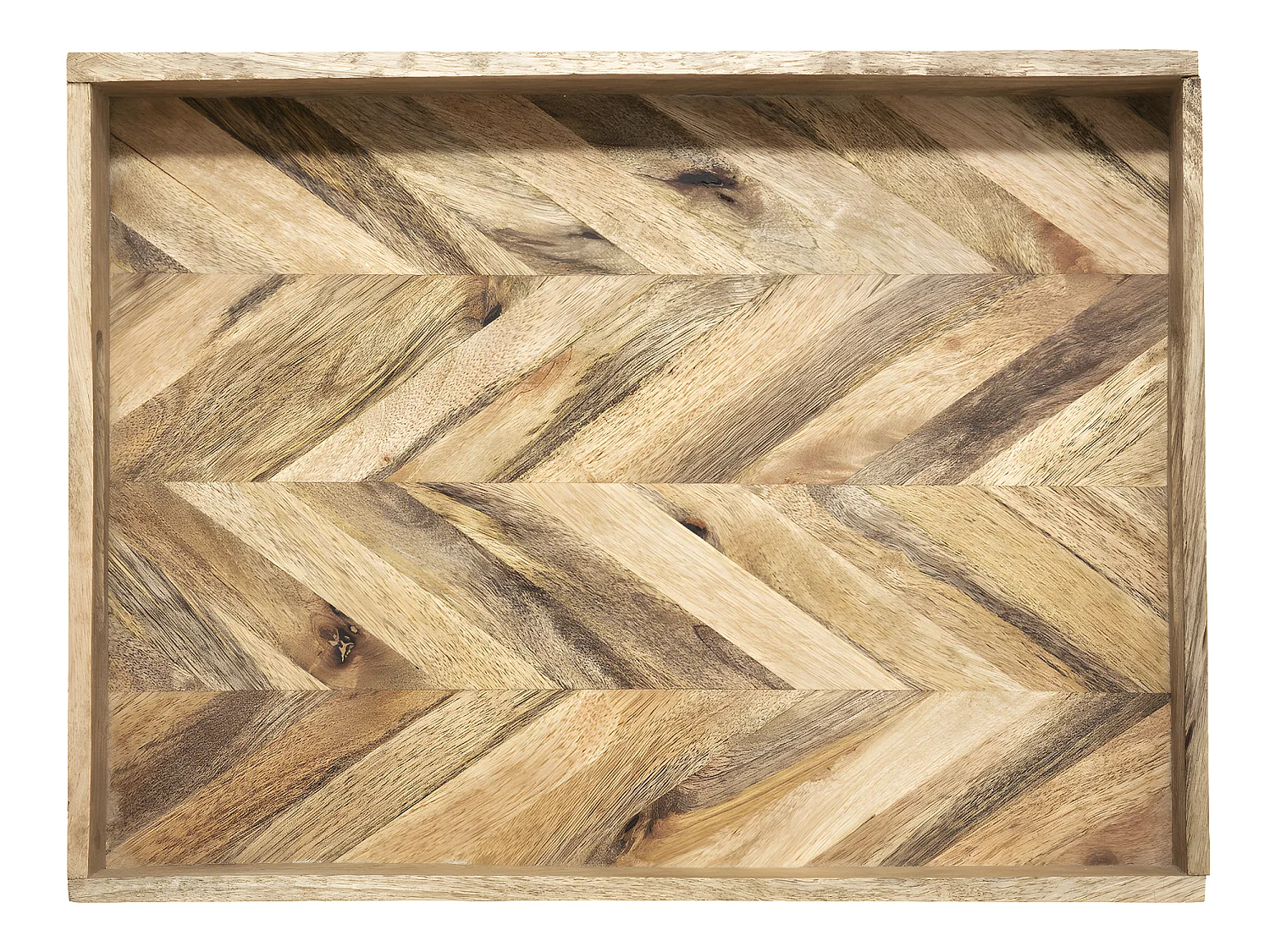 Set de 2 Plateaux en Bois de Manguier