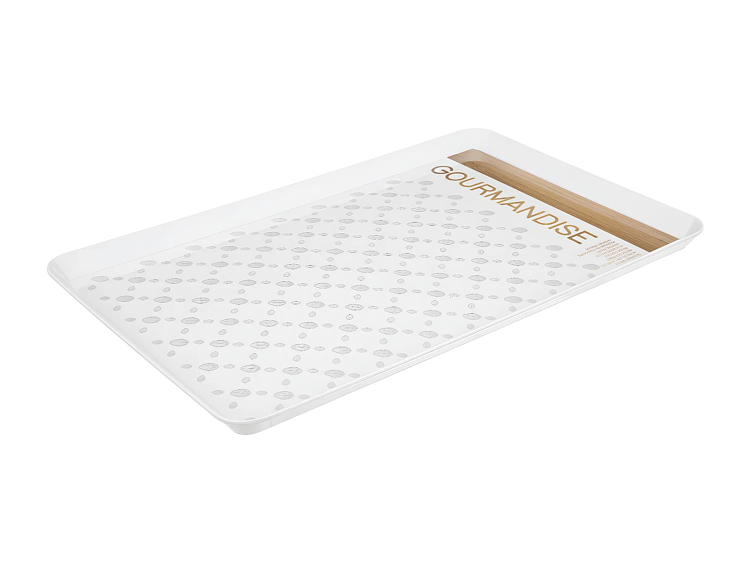 Plateau de service déco Scandinave 45 x 30 cm