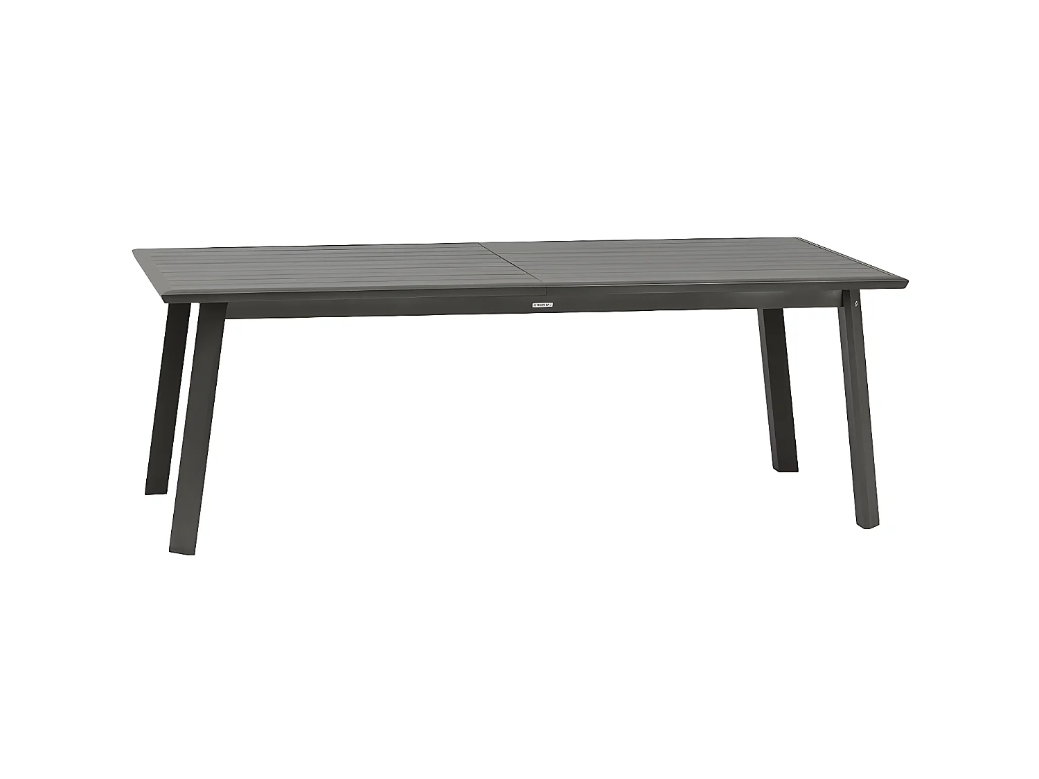 Table extensible rectangulaire alu Graphite Pavane - 8/12 places - Hespéride