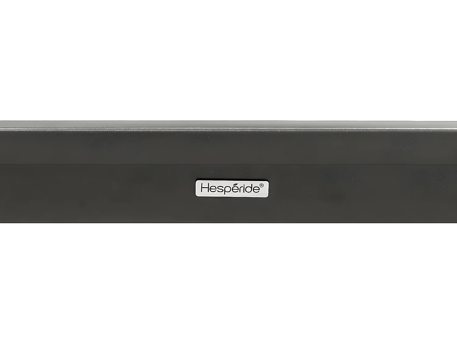 Table extensible rectangulaire alu Graphite Pavane - 8/12 places - Hespéride