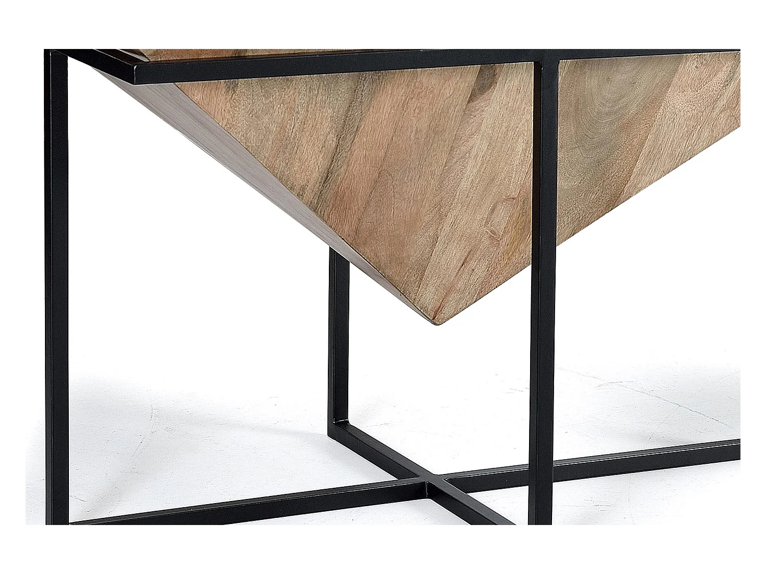 TAVOLINO IN LEGNO DI MANGO Marrón .62x60x100 Giner y Colomer