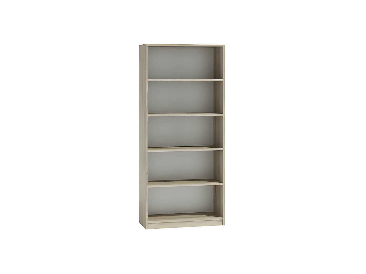 FLORENCE | Bibliothèque contemporaine 5 niches salon/bureau/chambre 30x80x182  | Meuble de rangement multifonctionnel livres dèco