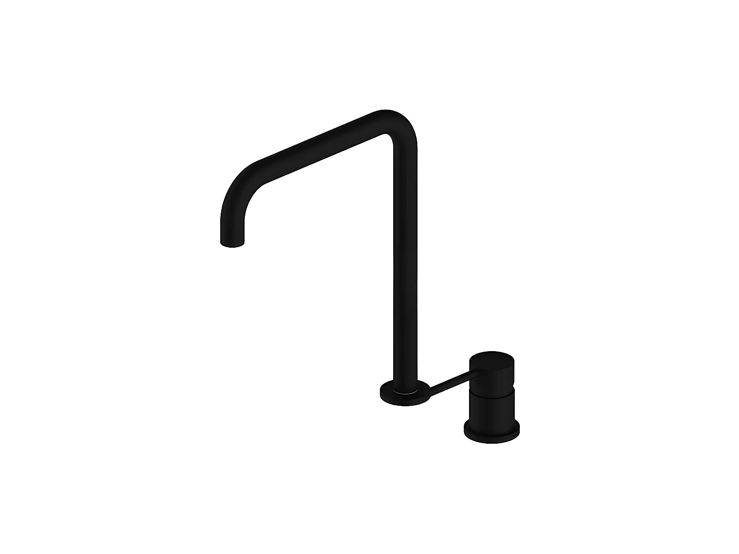 Robinet mitigeur lavabo 2 trous ORUNE noir mat