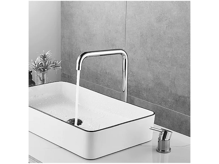 Robinet mitigeur lavabo haut ORUNE 2 trous chromé