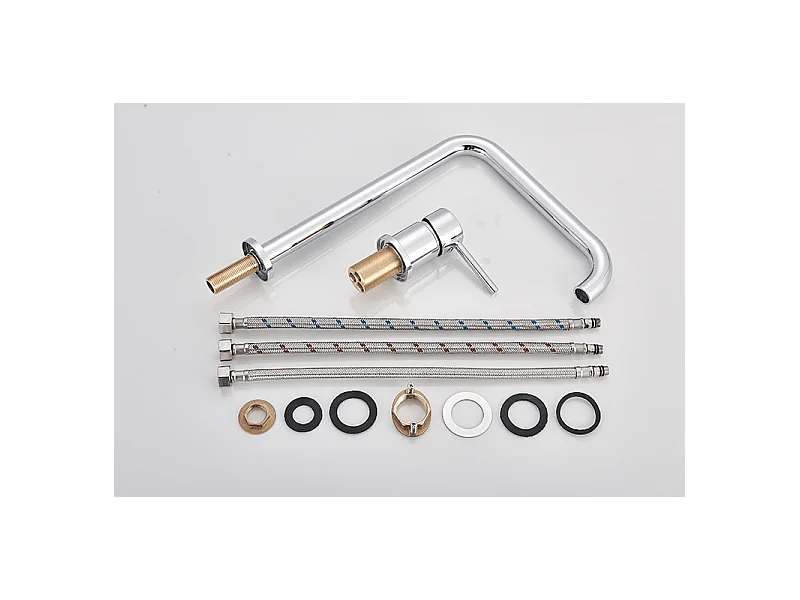 Robinet mitigeur lavabo haut ORUNE 2 trous chromé