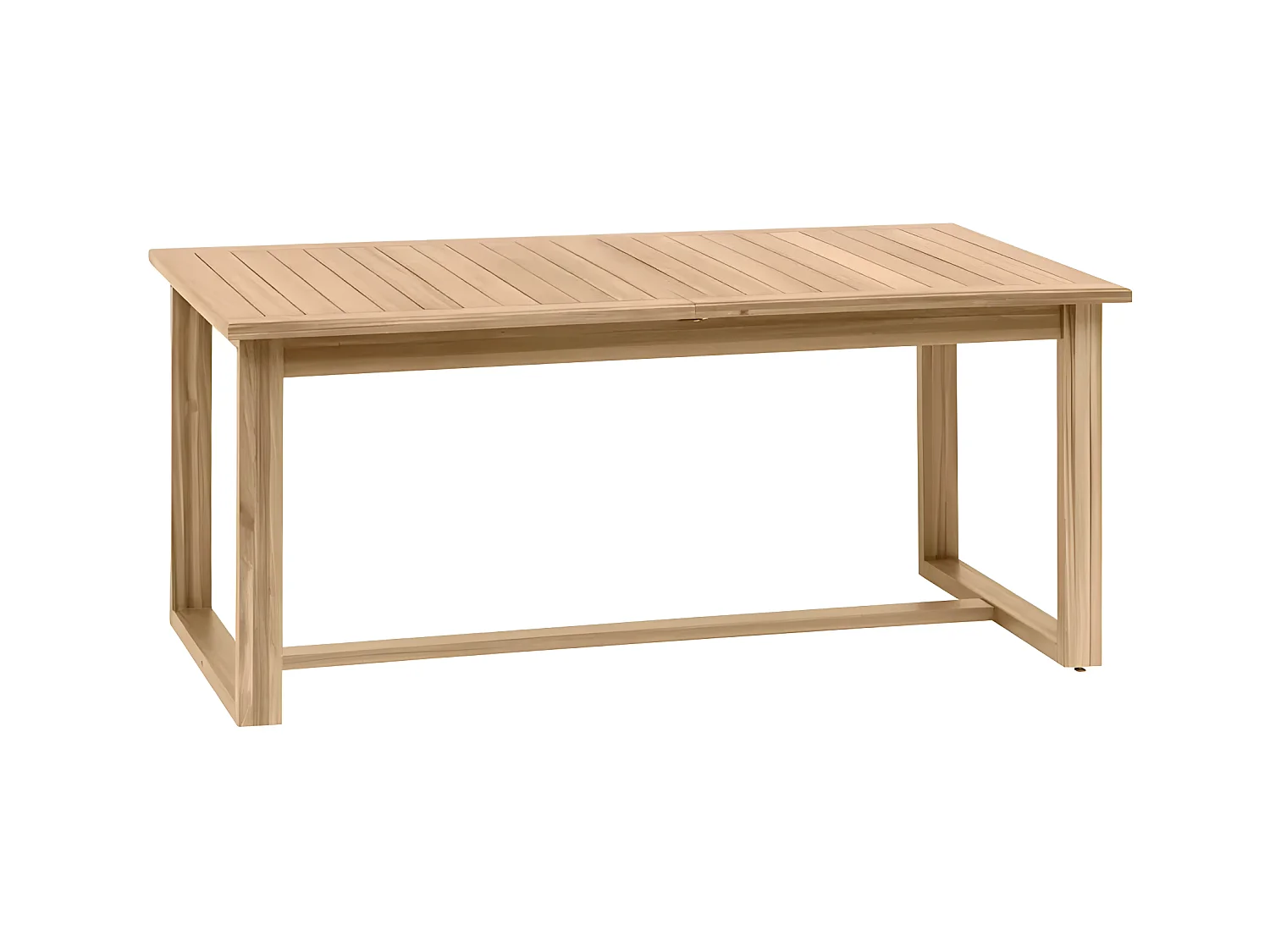 Table extérieure en bois extensible 10 places Rioni Hespéride