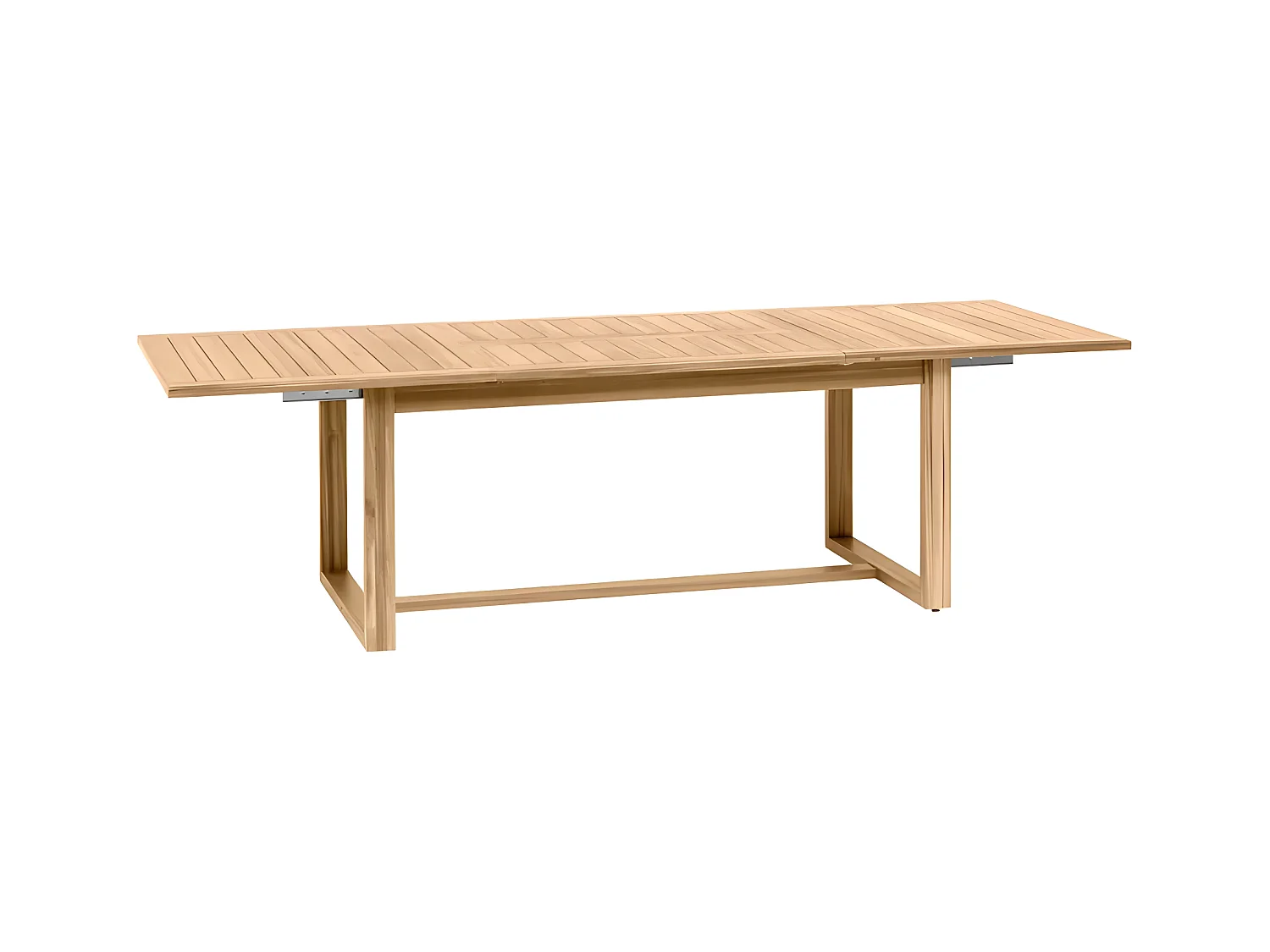 Table extérieure en bois extensible 10 places Rioni Hespéride