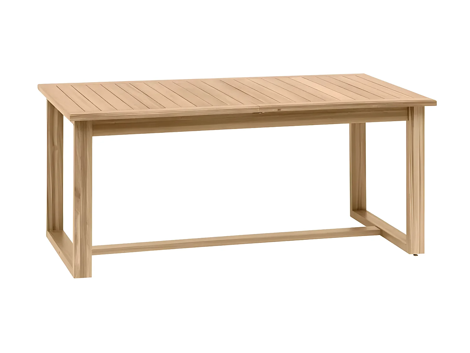 Table extérieure en bois extensible 10 places Rioni Hespéride