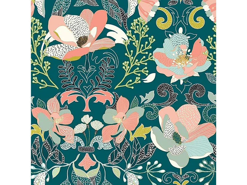 Parure de Lit 3 Pièces "Amelia" 240x220cm Vert