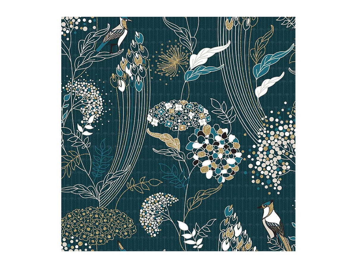 Tropische Kunst Pauwenprint 2-Persoons Beddengoed Set 240 x 220 cm met 2 Kussenslopen