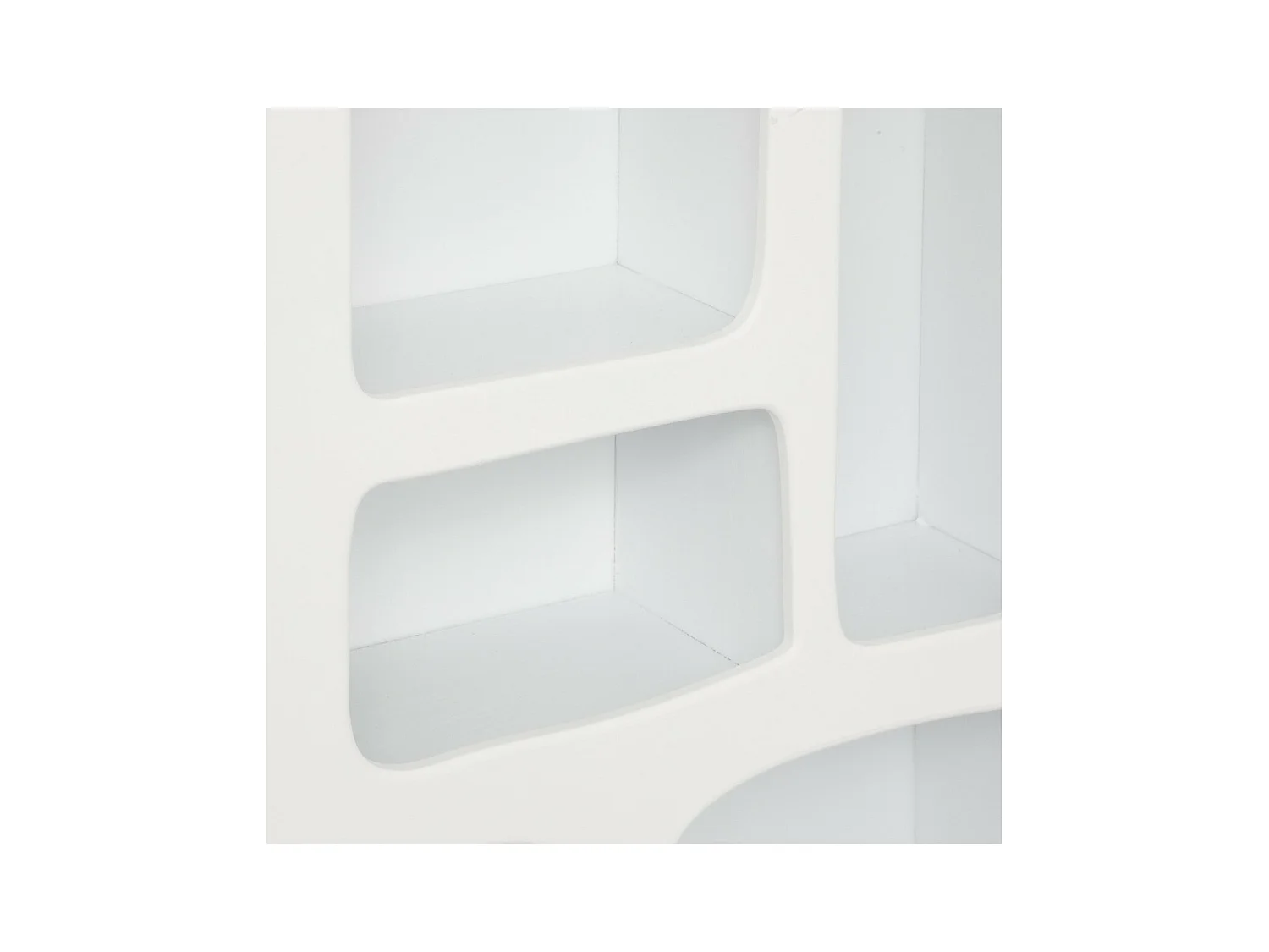 Étagère murale en Bois Blanc 45 x 65 cm