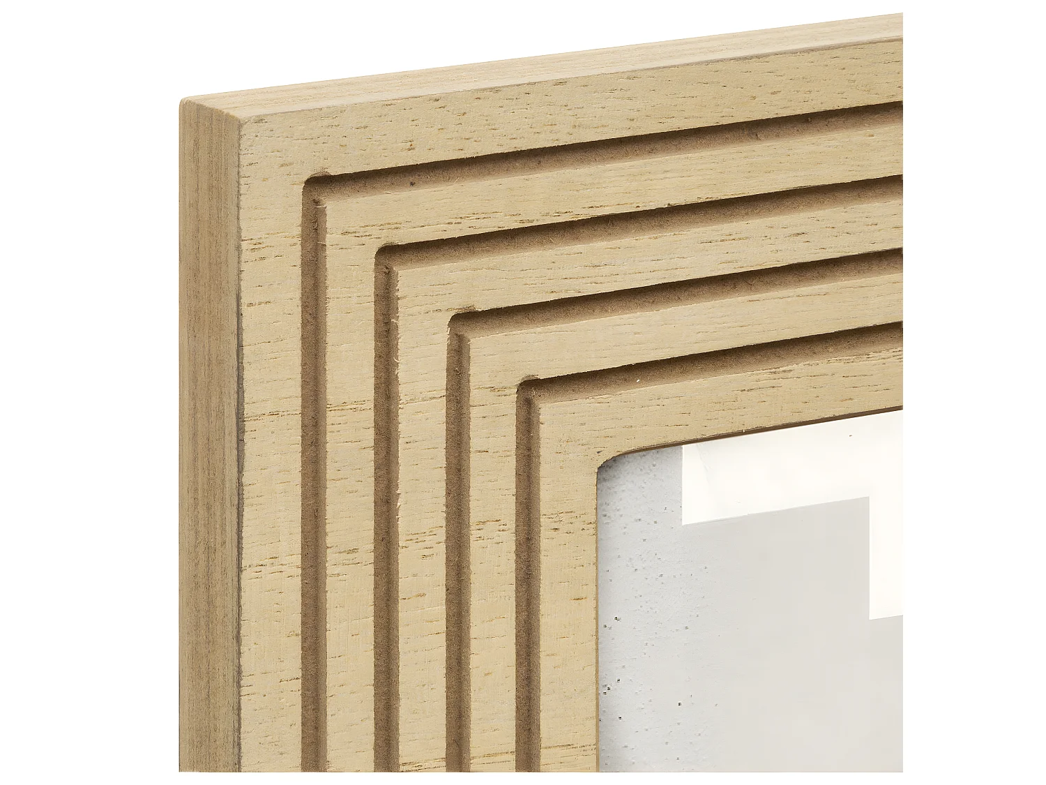 Pêle-mêle Multivues 7 photos en Bois et Verre 59 x 64 cm