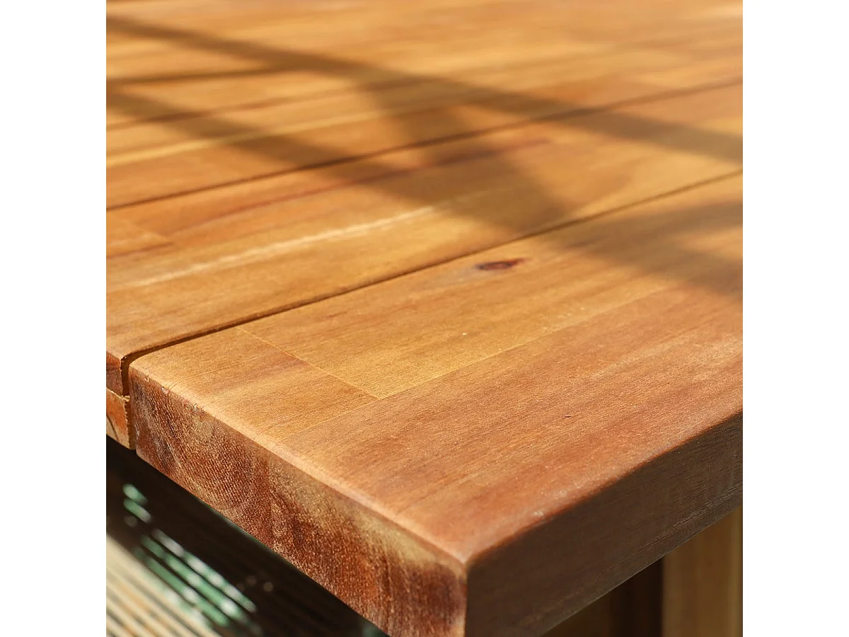 Ensemble table de jardin 6 à 8 personnes Laguna + 6 chaises Erin