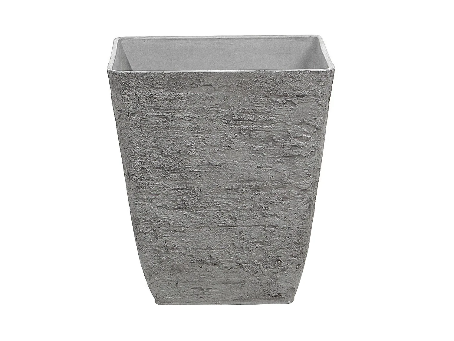 Set mit 2 Blumentöpfen DELOS Stein 39 cm Grau