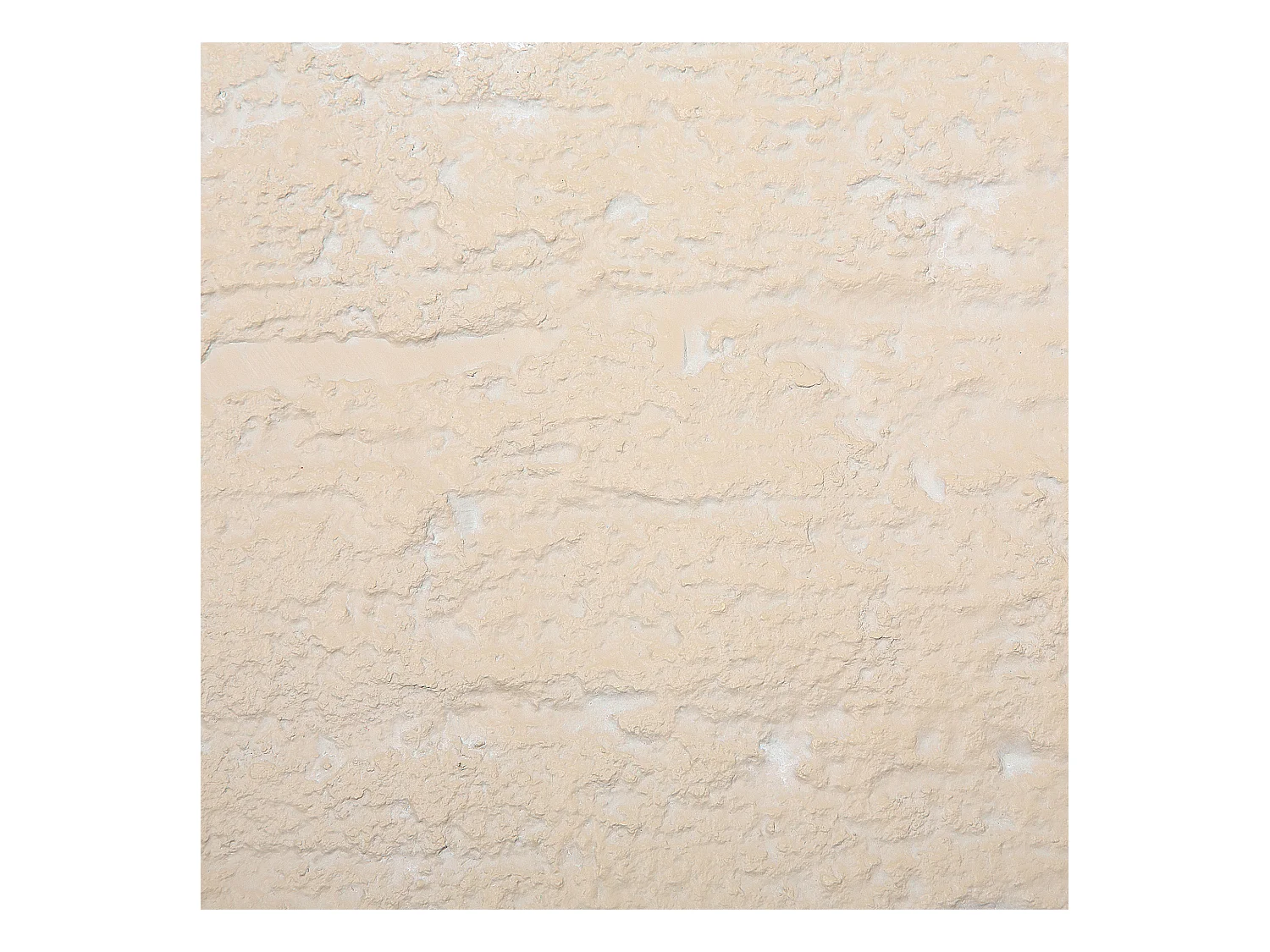 Lot de 2 pots de fleurs DELOS Pierre 39 cm Beige