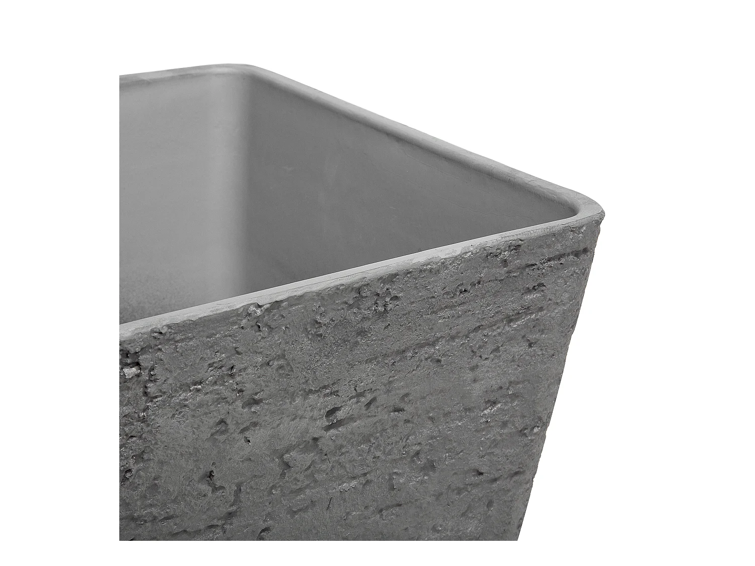 Lot de 2 pots de fleurs DELOS 49 cm Gris