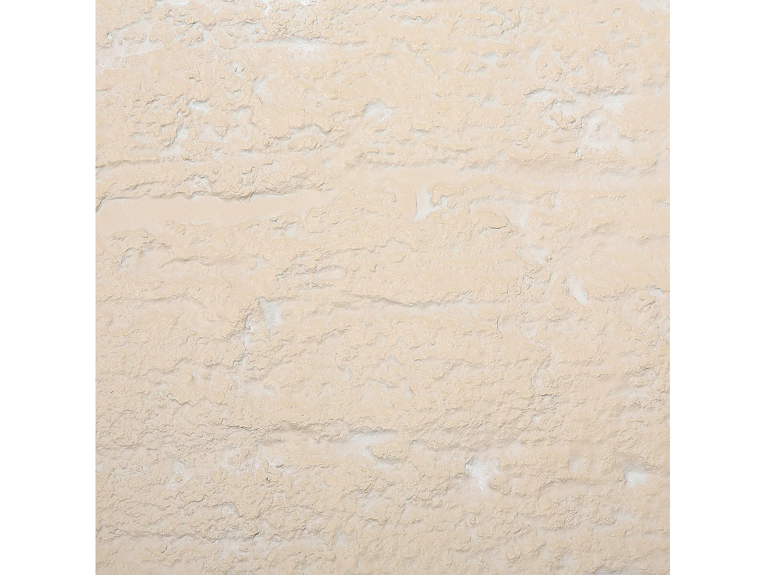 Set van 2 bloempotten DELOS Steen 49 cm Beige