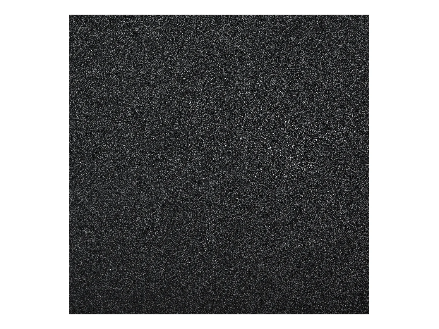 Table de salle à manger de jardin CANETTO 150 cm 90 cm Verre Noir