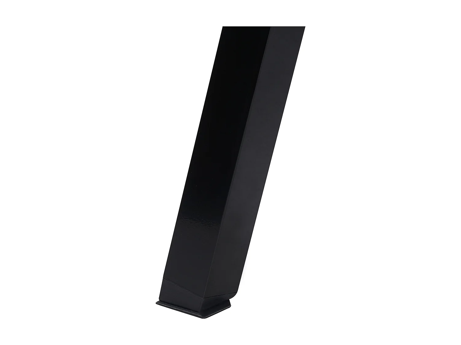 Gartentisch CANETTO 150 cm 90 cm Glas Schwarz