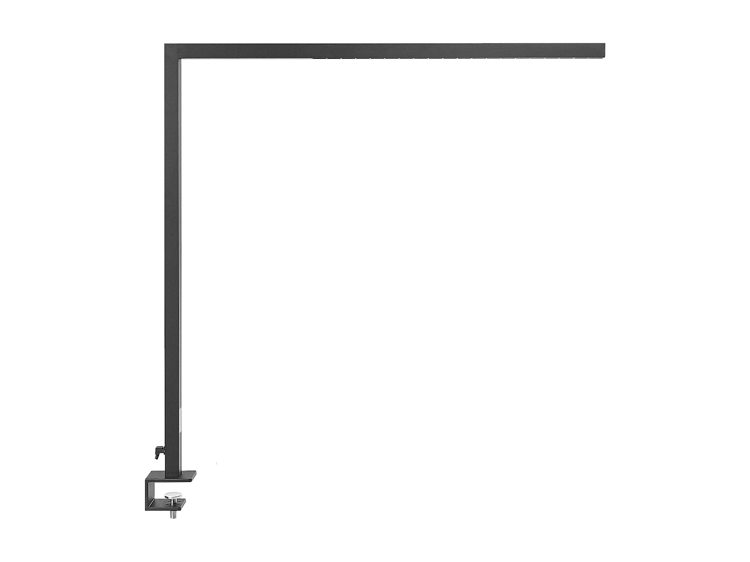 LED vastklembare bureaulamp OCTANT Met bewegingssensor Metaal Zwart