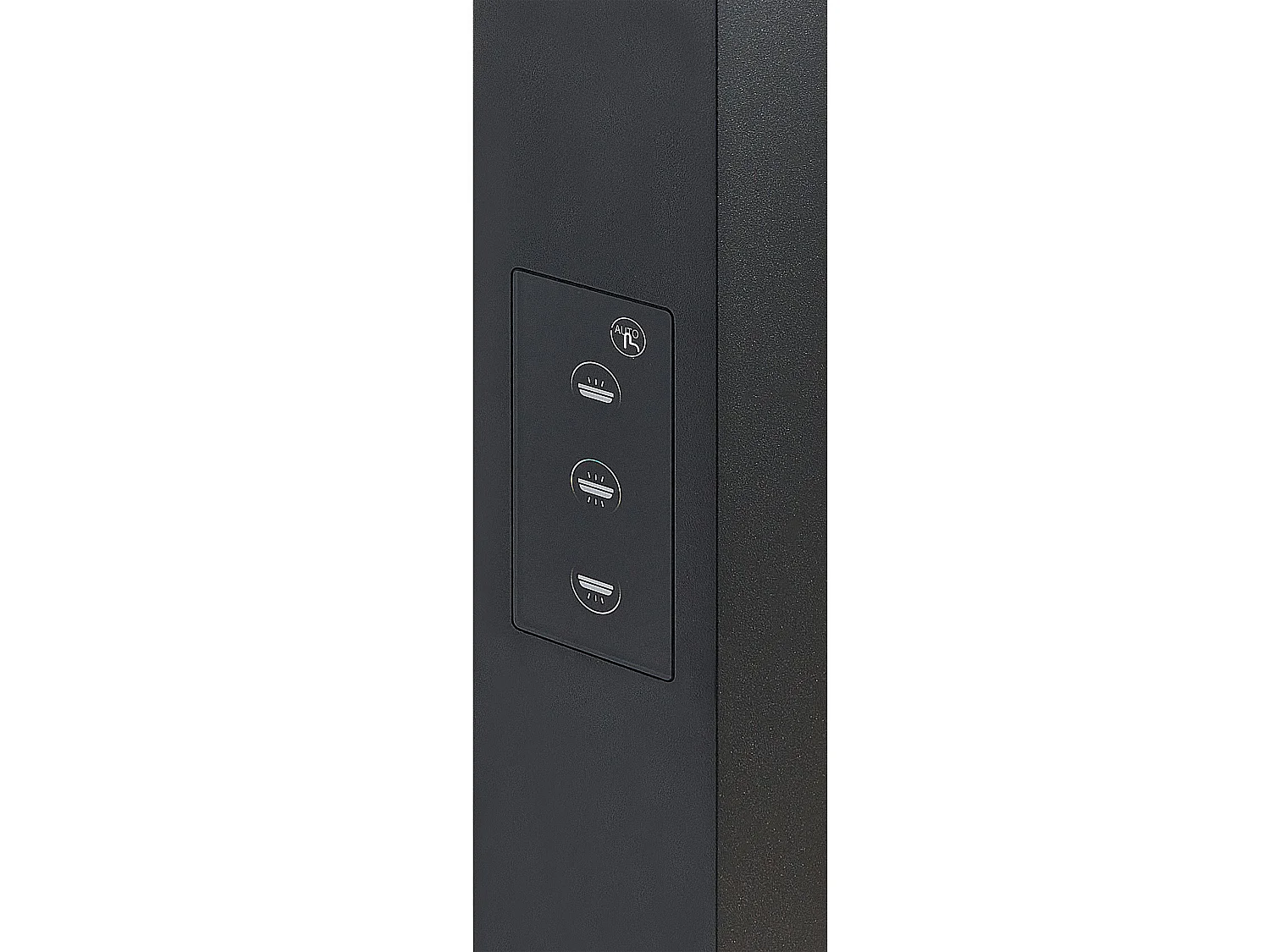 Lampe de bureau LED à pince OCTANT Avec détecteur de mouvement Métal Noir