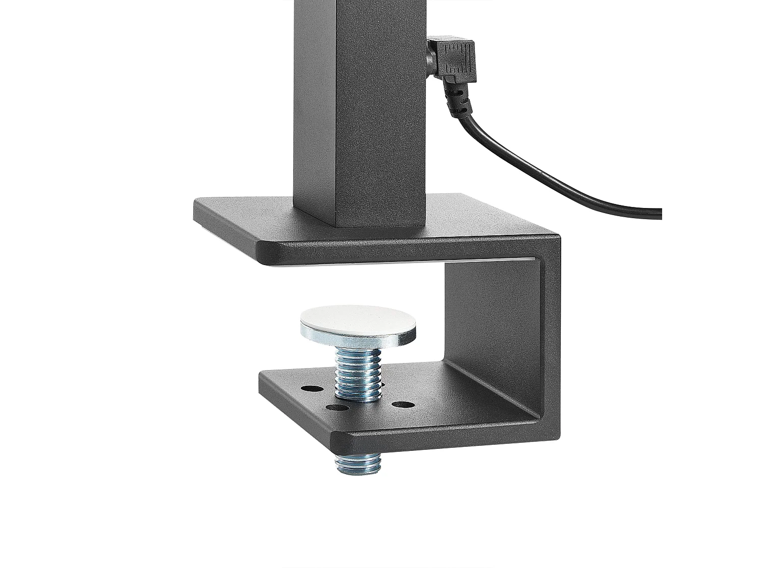 Lampe de bureau LED à pince OCTANT Avec détecteur de mouvement Métal Noir