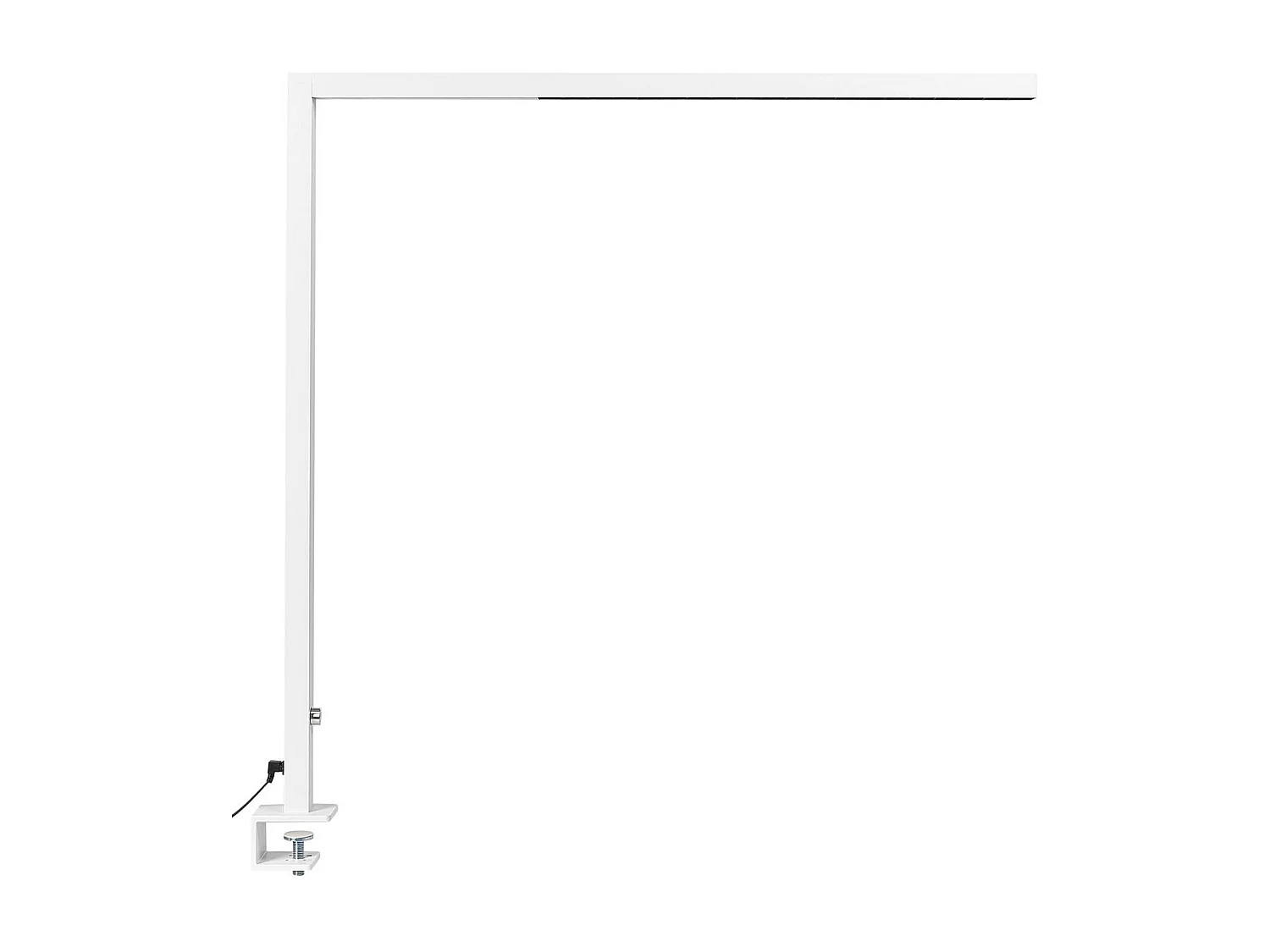 Candeeiro de secretária LED com fixação VOLANS Com regulador de intensidade Metal Branco