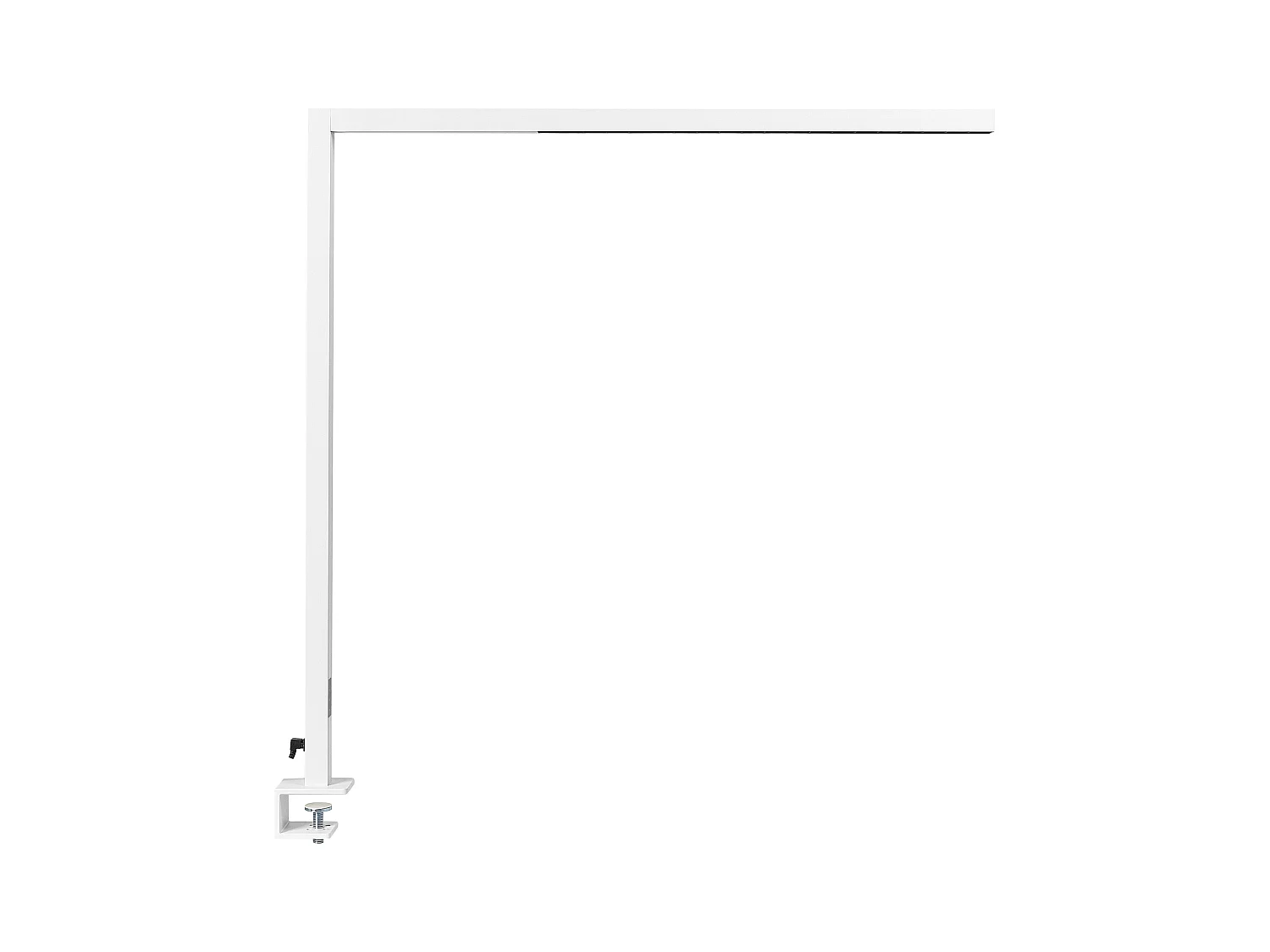 Lampe de bureau LED à pince OCTANT Avec détecteur de mouvement Métal Blanc