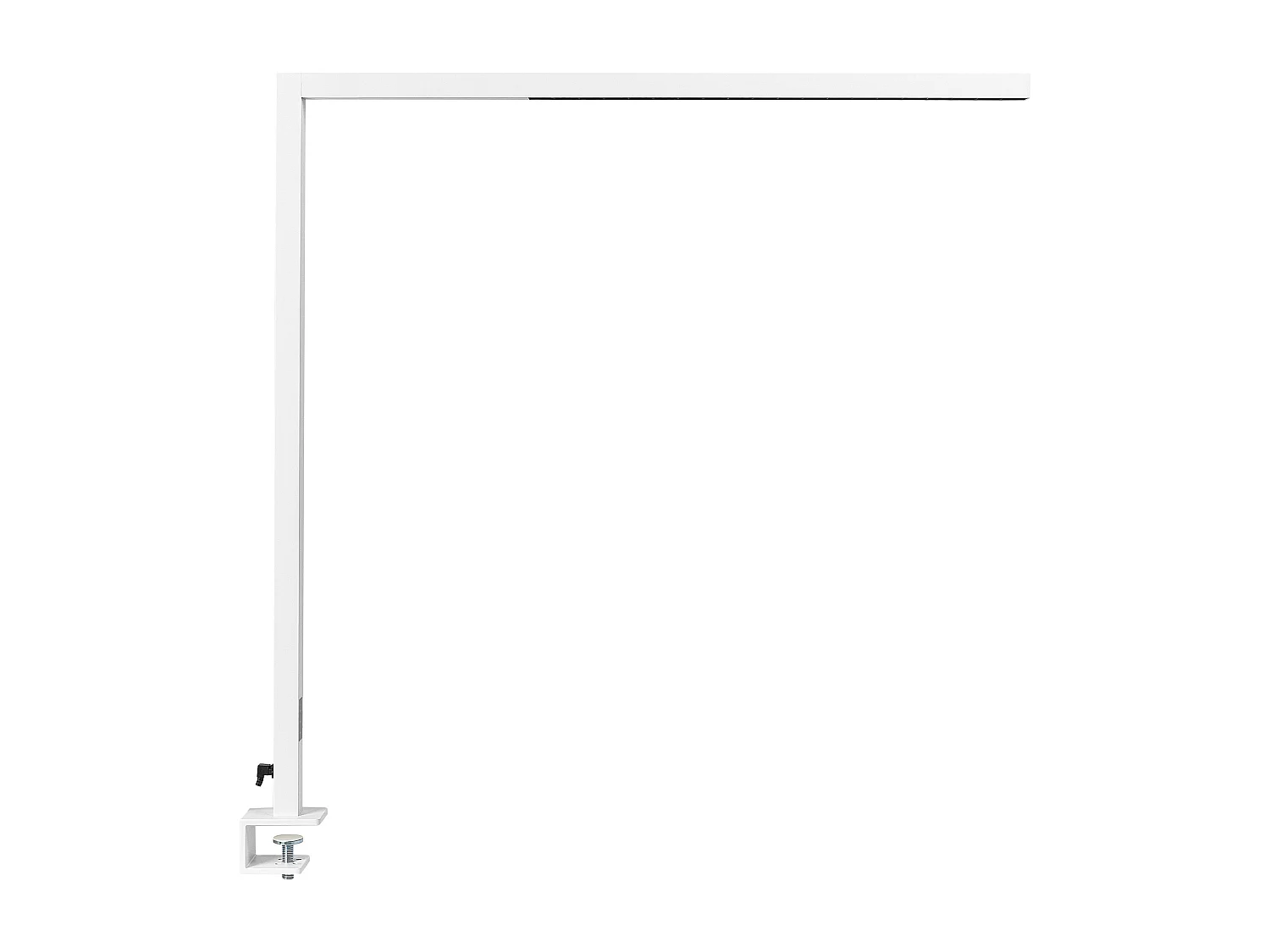 Lampe de bureau LED à pince OCTANT Avec détecteur de mouvement Métal Blanc