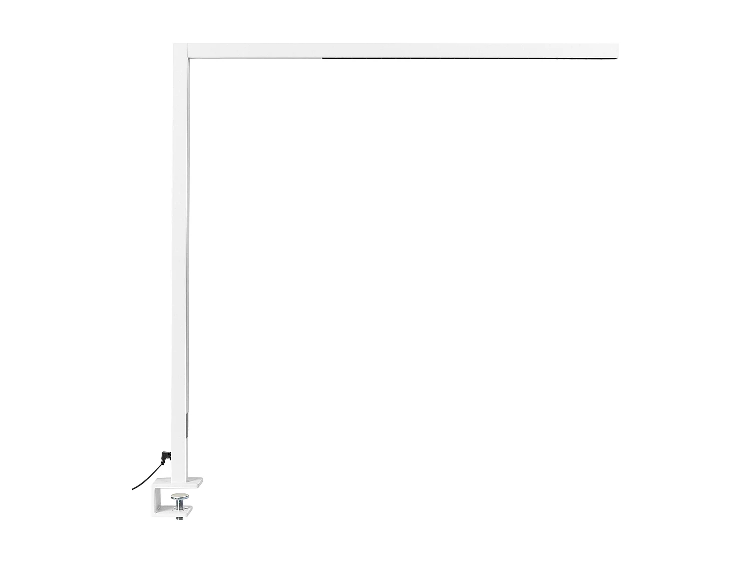 Lampe de bureau LED à pince OCTANT Avec détecteur de mouvement Métal Blanc