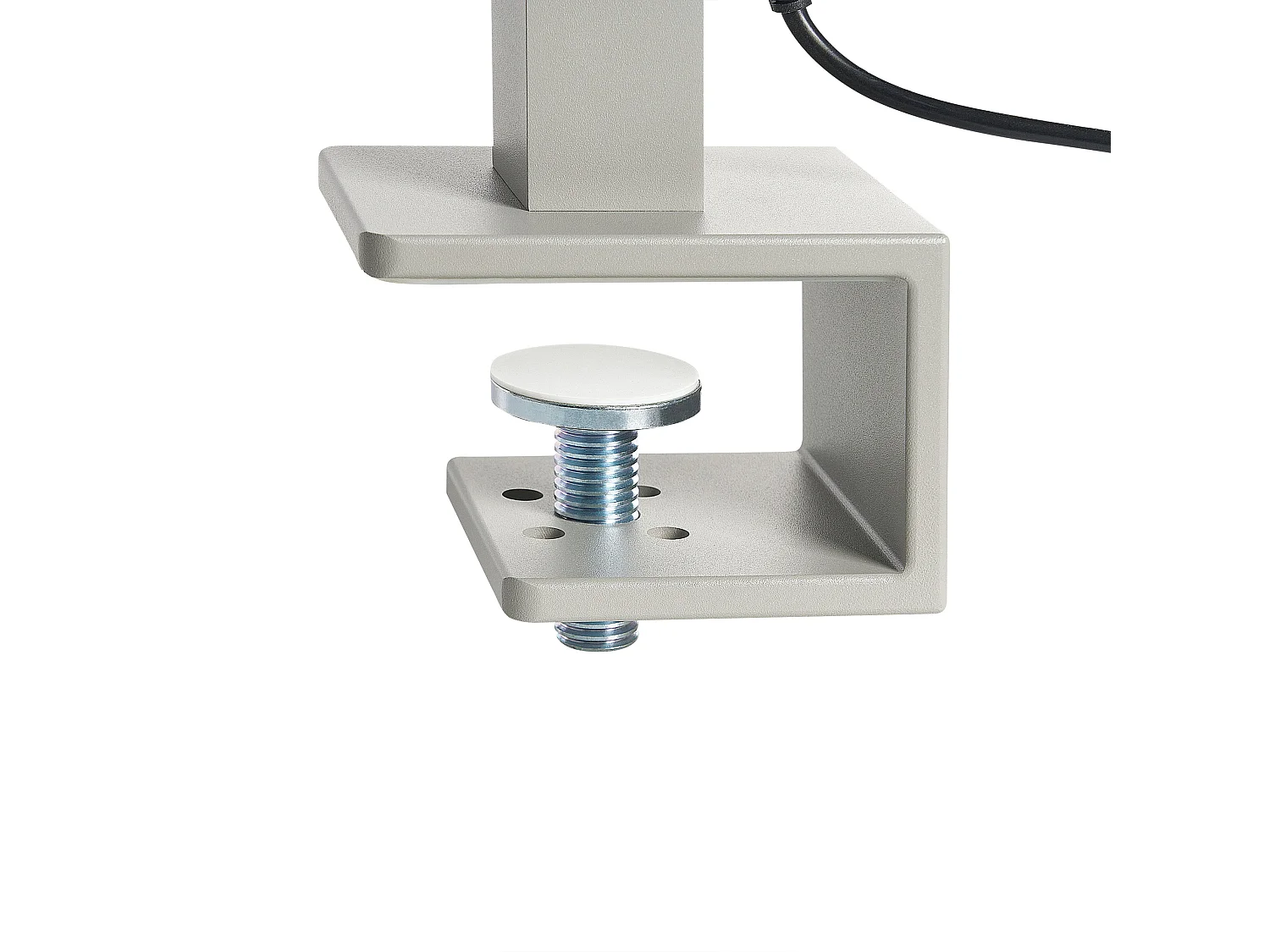 Lampe de bureau LED à pince OCTANT Avec détecteur de mouvement Métal Argenté