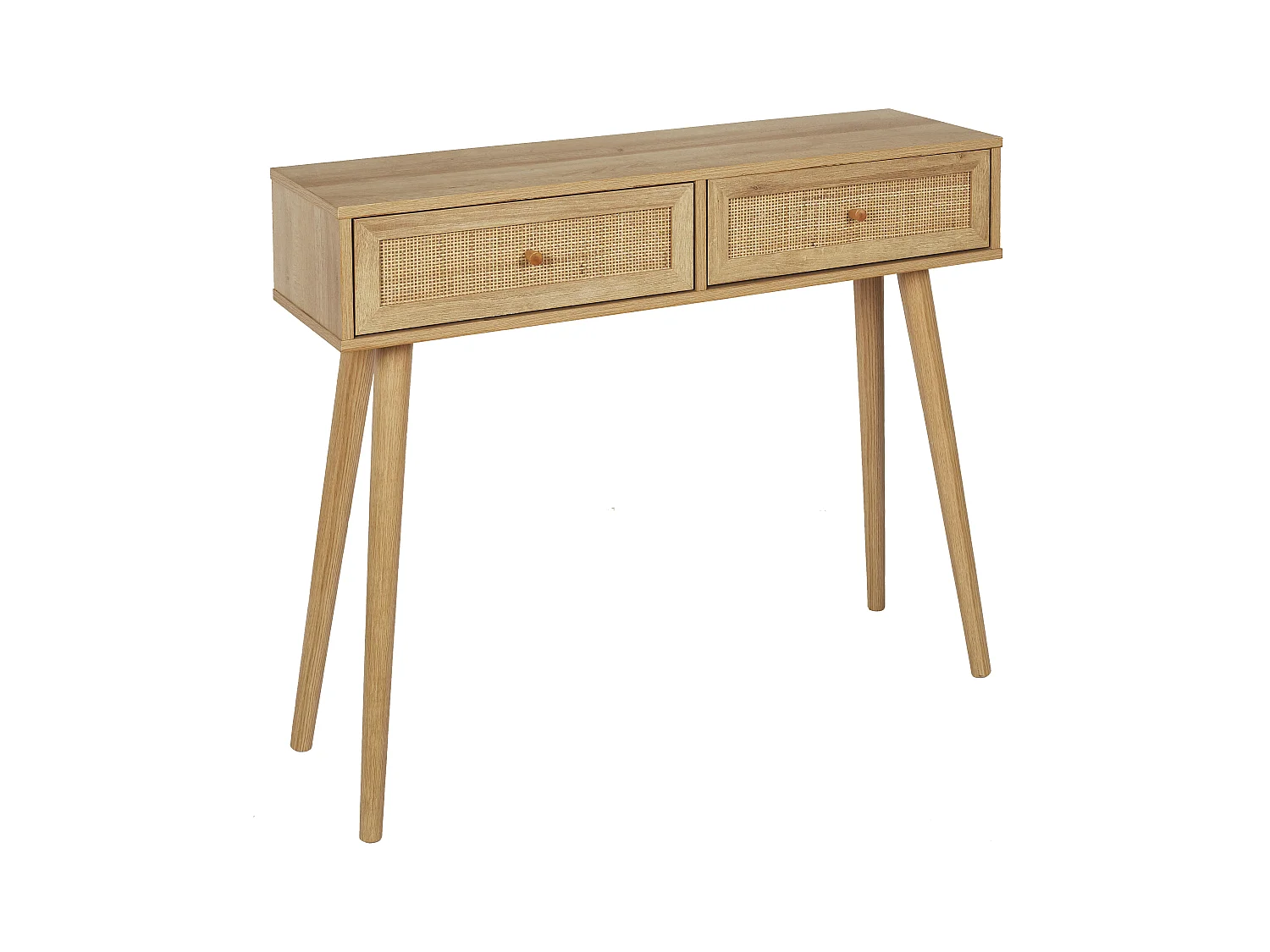 Console Bali 2 Tiroirs Beige