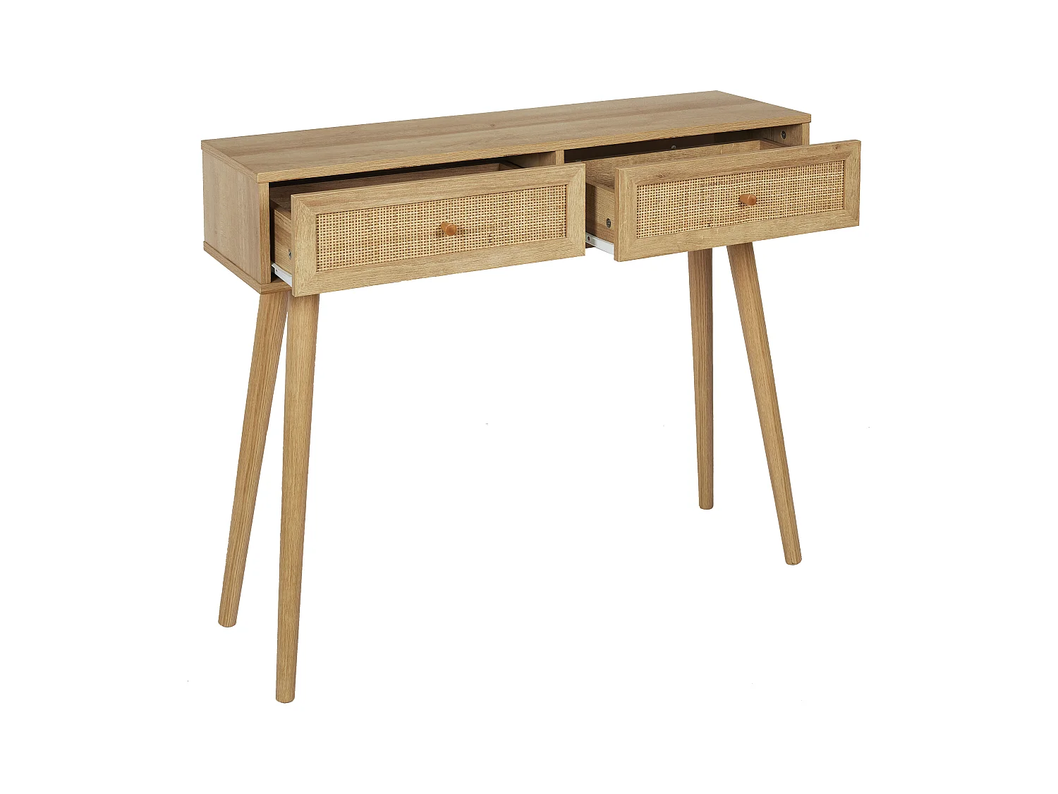 Console Bali 2 Tiroirs Beige