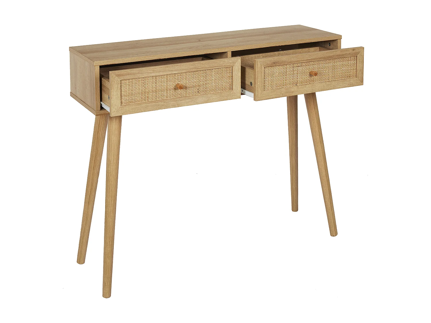 Console Bali 2 Tiroirs Beige